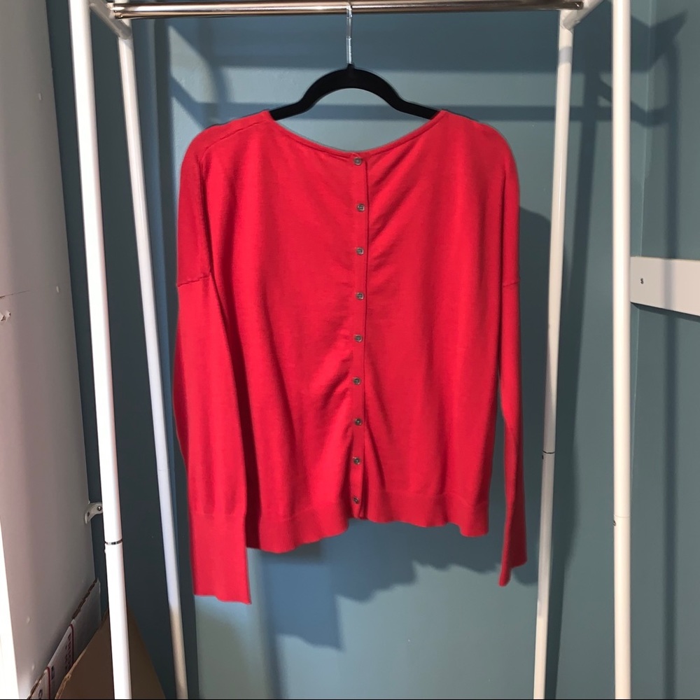 Back Button Sweater - image 5